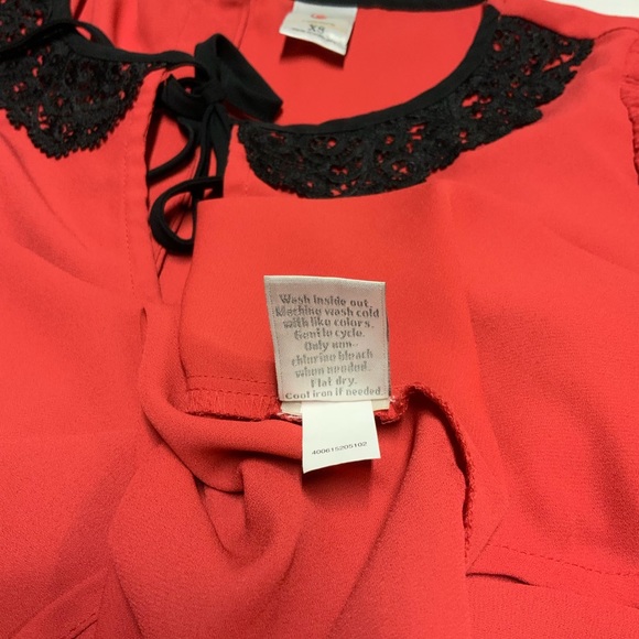 Disney A Collection by Lauren Conrad Red/Black Top - Picture 8 of 8